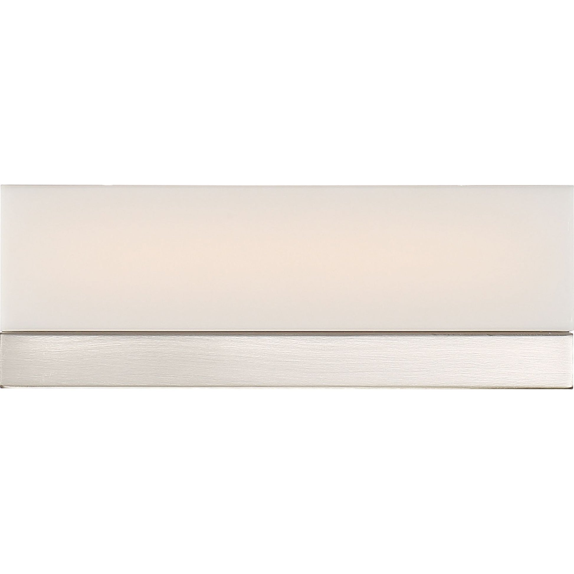 Jackson LED Vanity Light Nickel Finish, White Acrylic - Bees Lighting