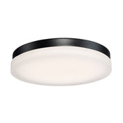 Circa 15" LED Flush Mount, Black Finish - Bees Lighting