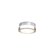Pi 6" LED Outdoor Flush Mount, 3500K, Stainless Steel Finish - Bees Lighting