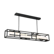 Memory 56" LED Linear Pendant, Black Finish - Bees Lighting