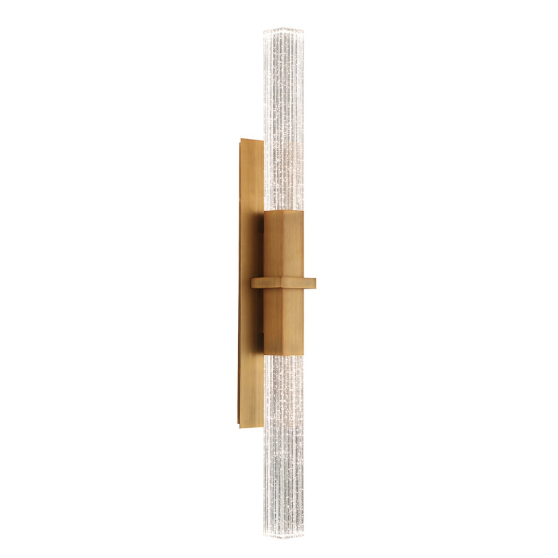 Cinema 35" LED Bath Light, Aged Brass Finish - Bees Lighting