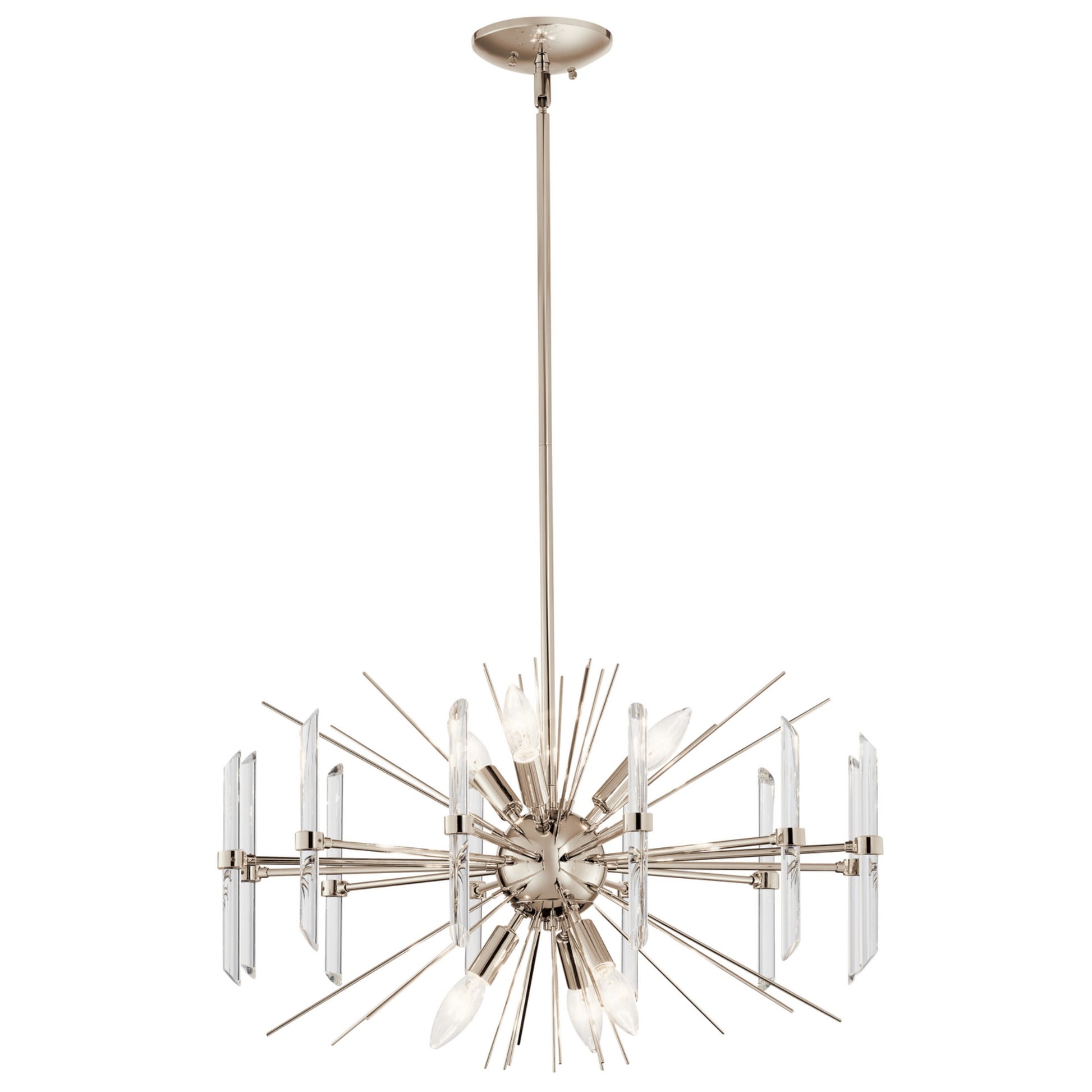 Eris Chandelier Nickel - Bees Lighting
