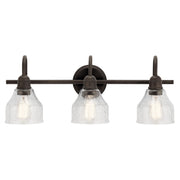 Avery 24" 3-Light Bath Vanity Light, Olde Bronze Finish - Bees Lighting