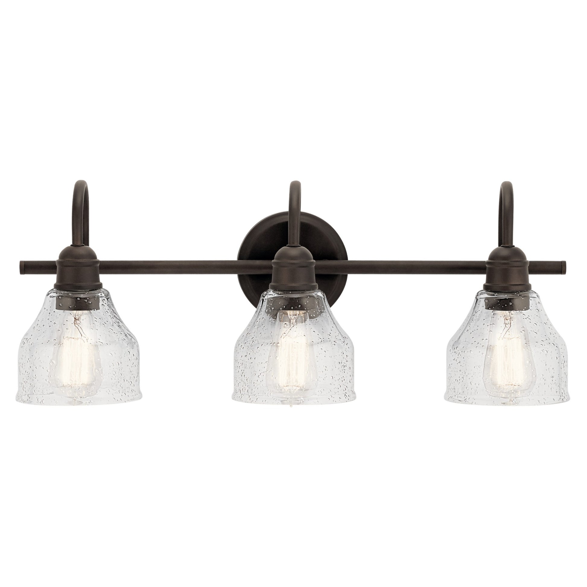 Avery 24" 3-Light Bath Vanity Light, Olde Bronze Finish - Bees Lighting