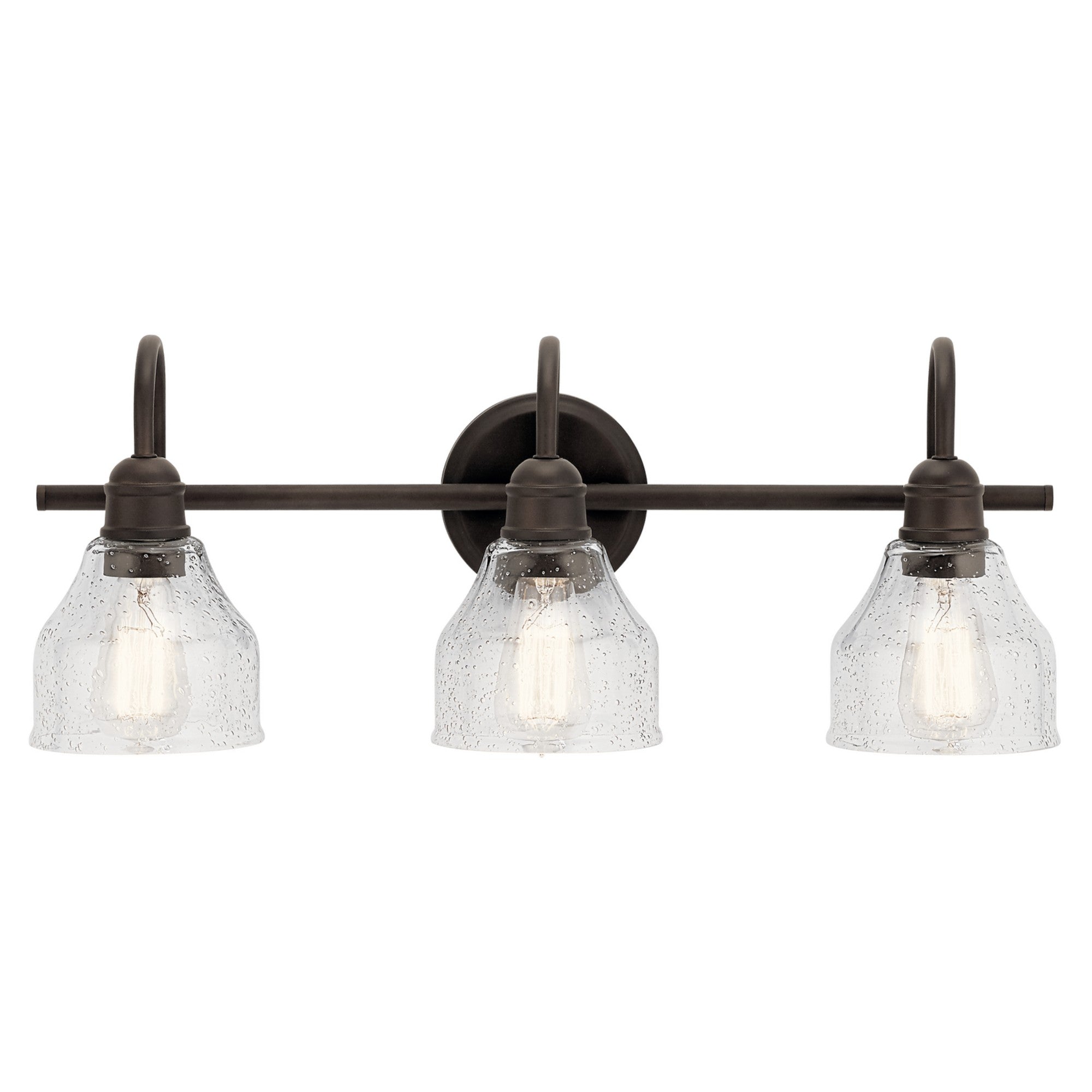 Avery 24" 3-Light Bath Vanity Light, Olde Bronze Finish - Bees Lighting