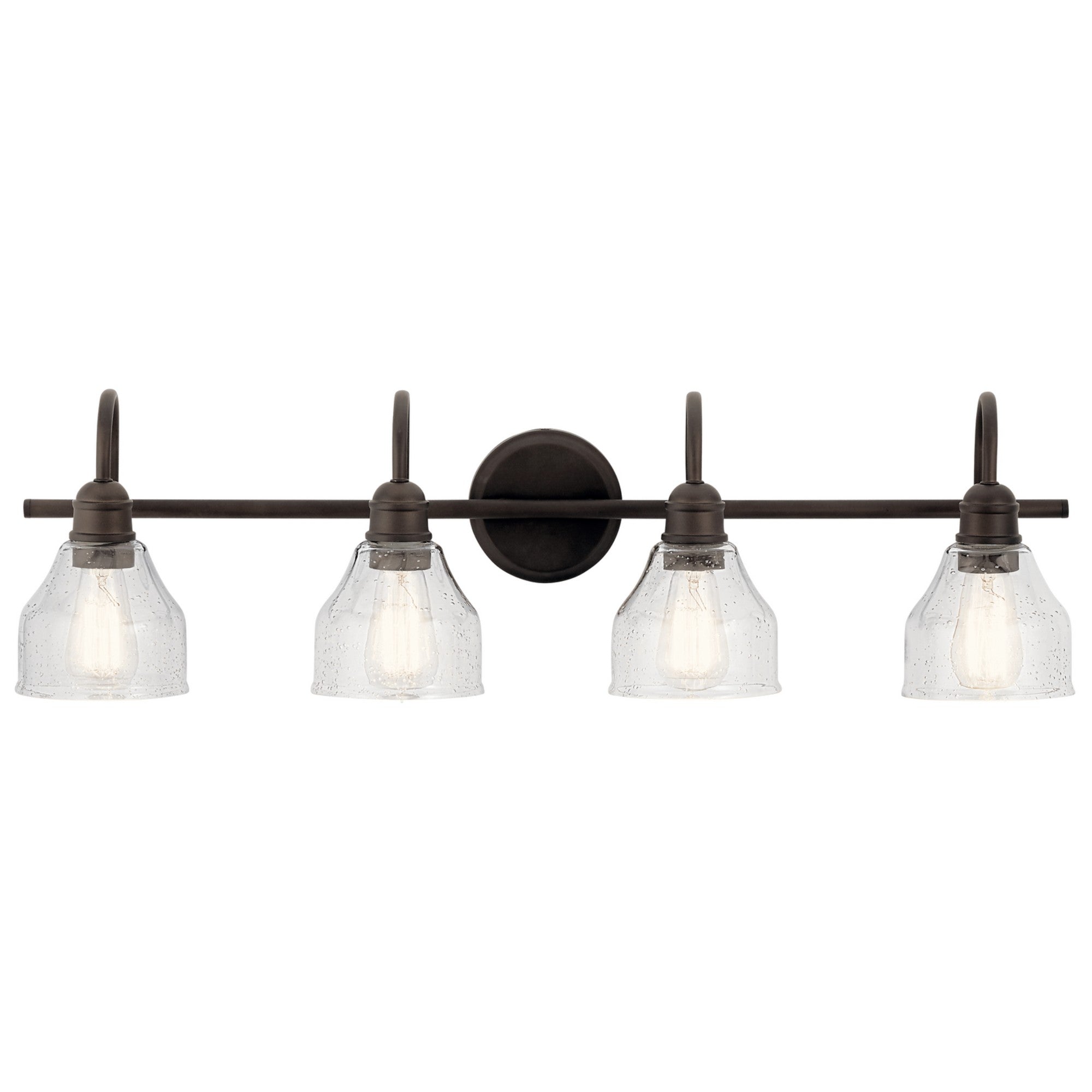 Avery 34" 4-Light Bath Vanity Light, Olde Bronze Finish - Bees Lighting