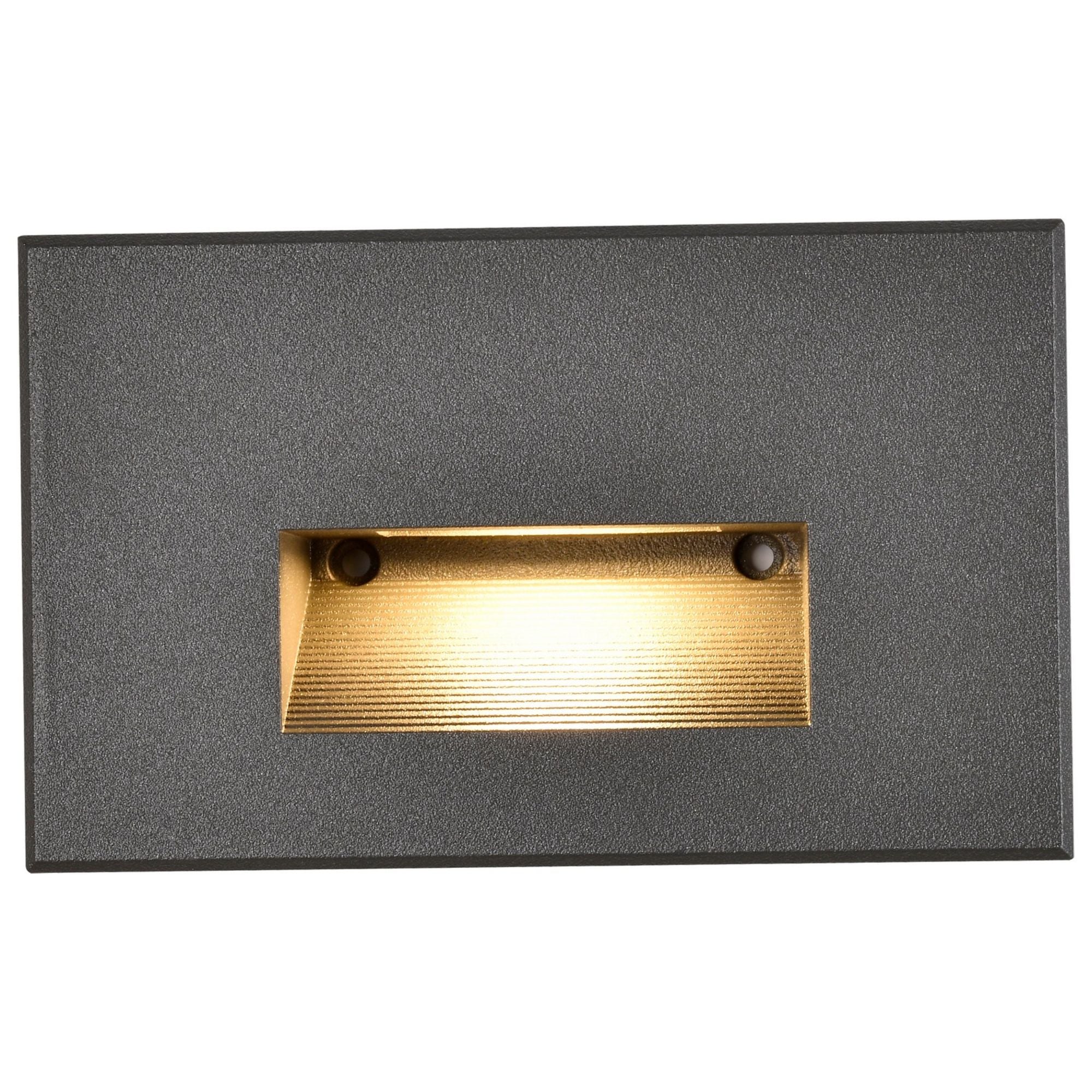5" LED Horizontal Step Light, 5W 3000K, Bronze Finish - Bees Lighting