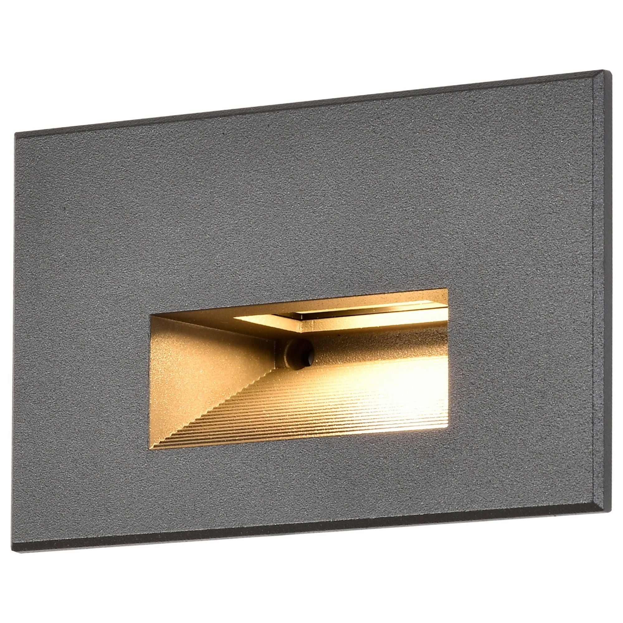 5" LED Horizontal Step Light, 5W 3000K, Bronze Finish - Bees Lighting
