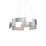 Trap 27" LED Pendant, Chrome Finish - Bees Lighting