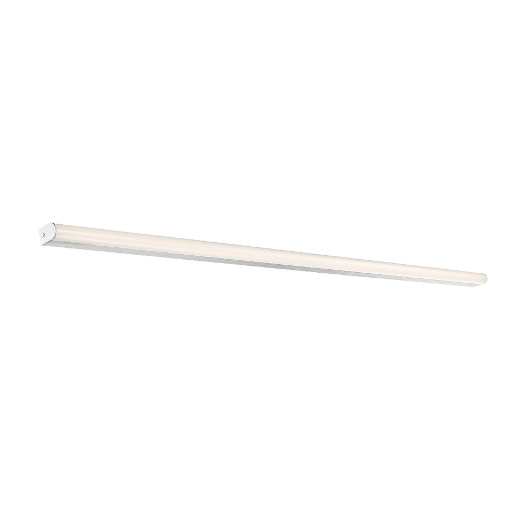 Nightstick 49" LED Bathroom Vanity, Brushed Aluminum Finish - Bees Lighting