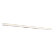 Nightstick 61" LED Bathroom Vanity, Brushed Aluminum Finish - Bees Lighting