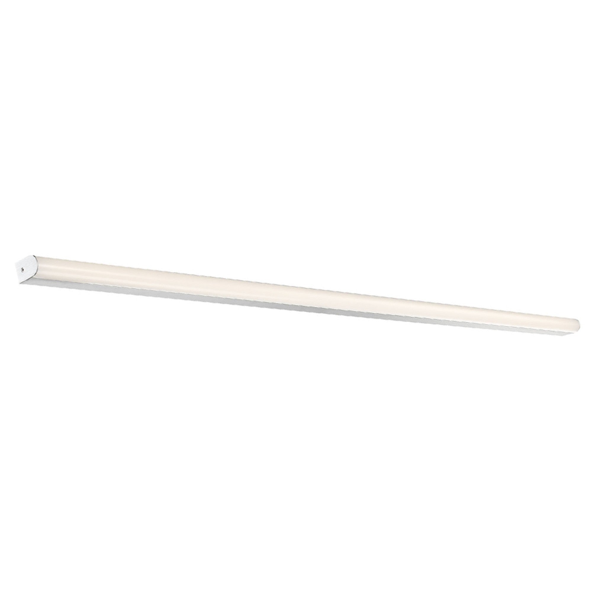 Nightstick 61" LED Bathroom Vanity, Brushed Aluminum Finish - Bees Lighting