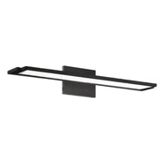 Line 24" LED Bathroom Vanity, Brushed Black Finish - Bees Lighting