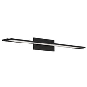 Line 36" LED Bathroom Vanity, Brushed Black Finish - Bees Lighting