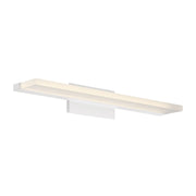 Level 19" LED Bathroom Vanity, White Finish - Bees Lighting