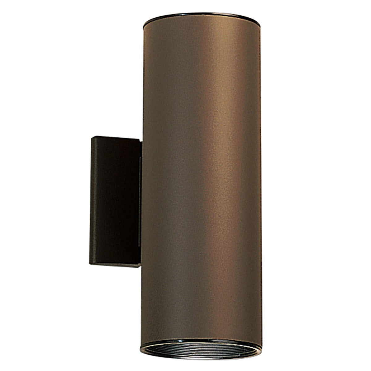 12 Inch  2 Lights Up/Down Cylinder Outdoor Wall Light
