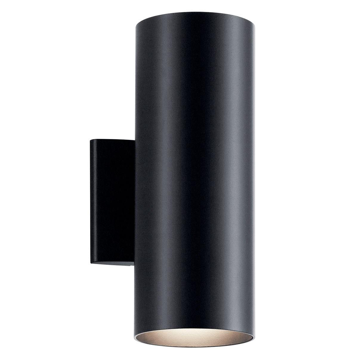 12 Inch  2 Lights Up/Down Cylinder Outdoor Wall Light