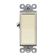 Deco 3-Way 15 Amp Rocker Switch, Light Almond - Bees Lighting