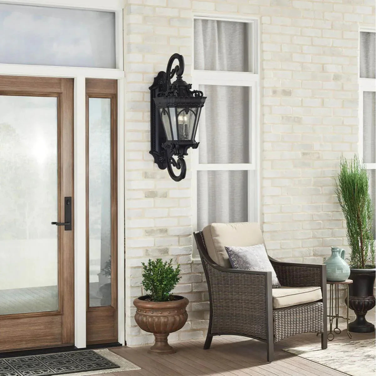 Tournai 4-Light Outdoor Wall Light - Bees Lighting