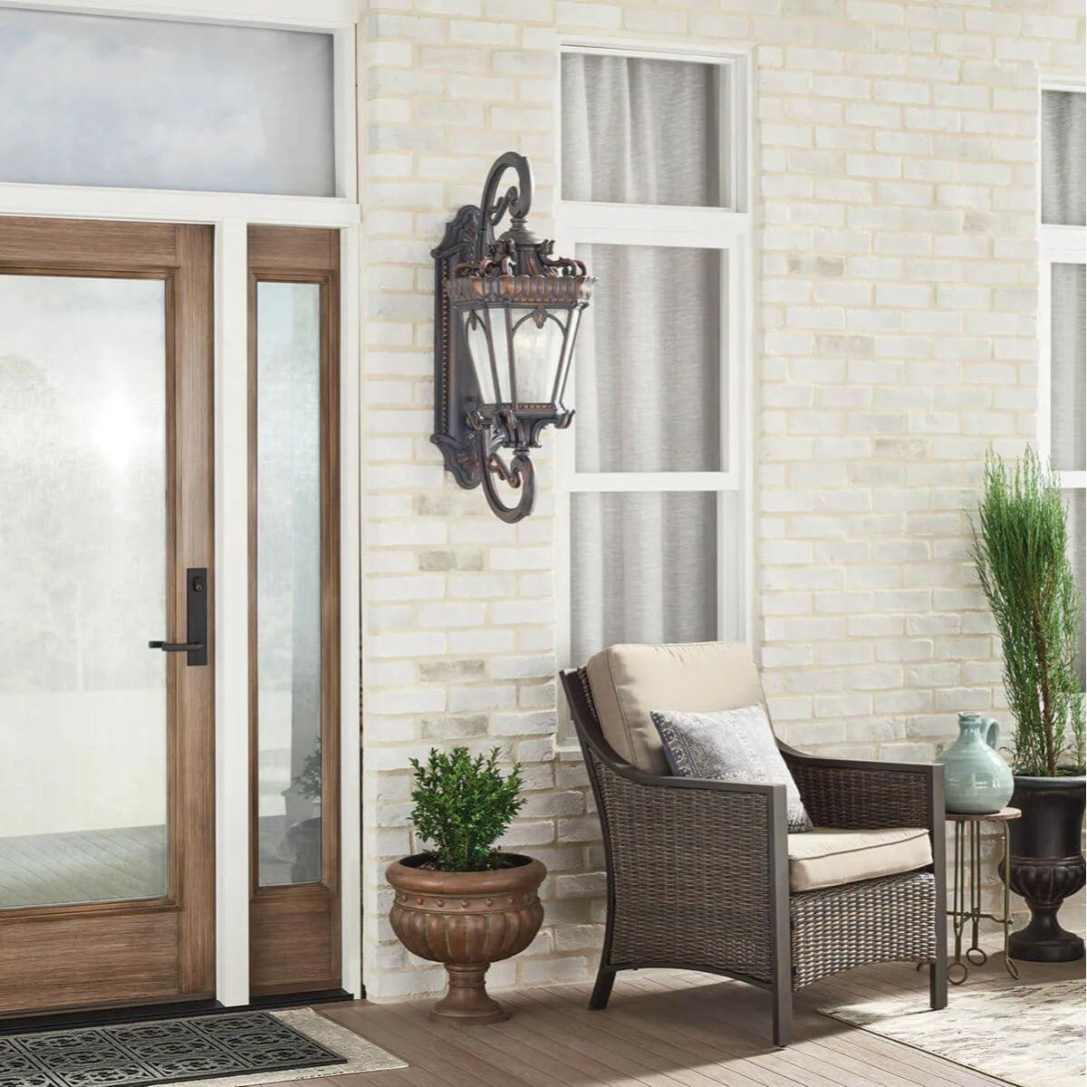 Tournai 4-Light Outdoor Wall Light - Bees Lighting