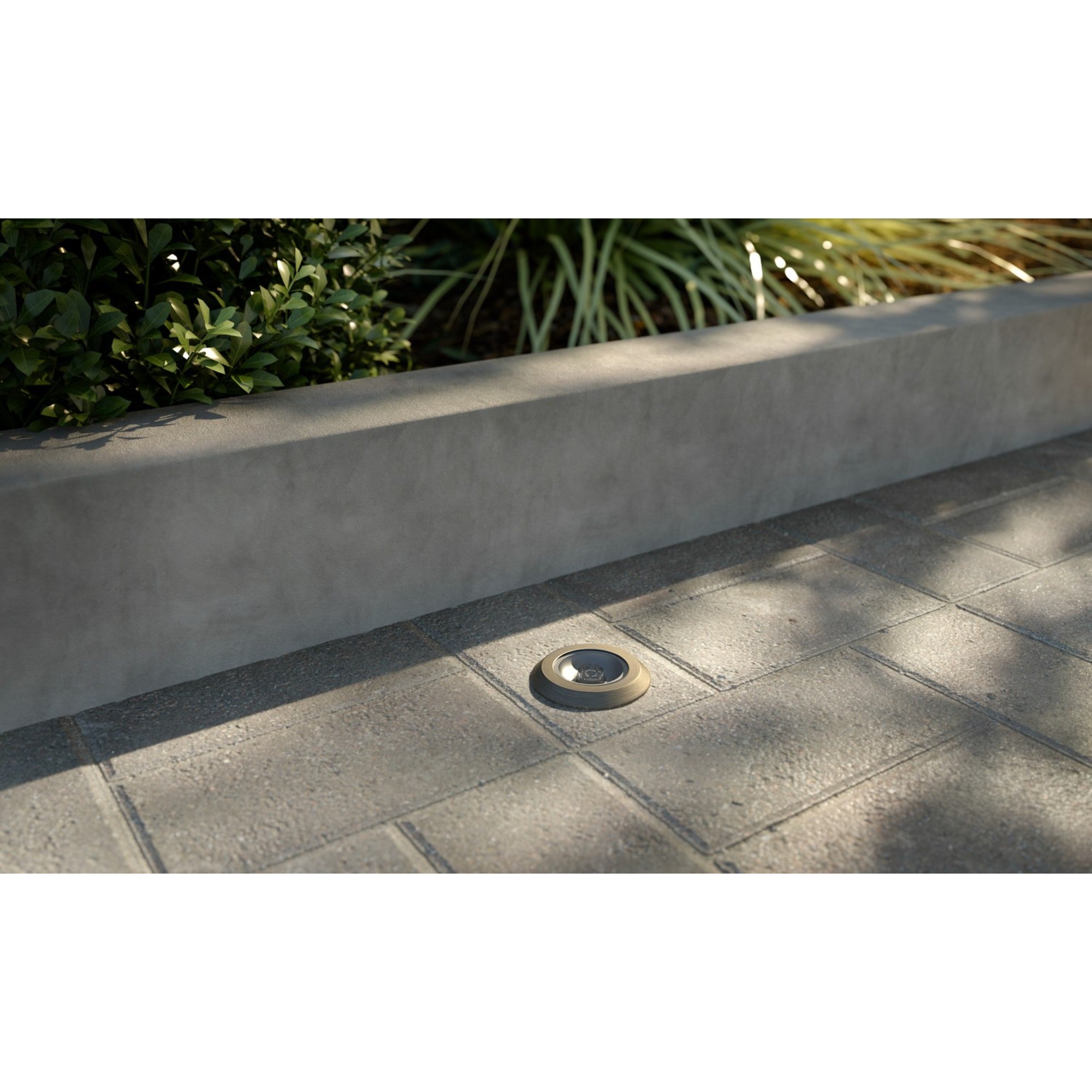 LED Landscape In-Ground 200 Lumens Brass 3000K - Bees Lighting
