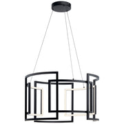 Melko 9-Light LED Round Pendant - Bees Lighting