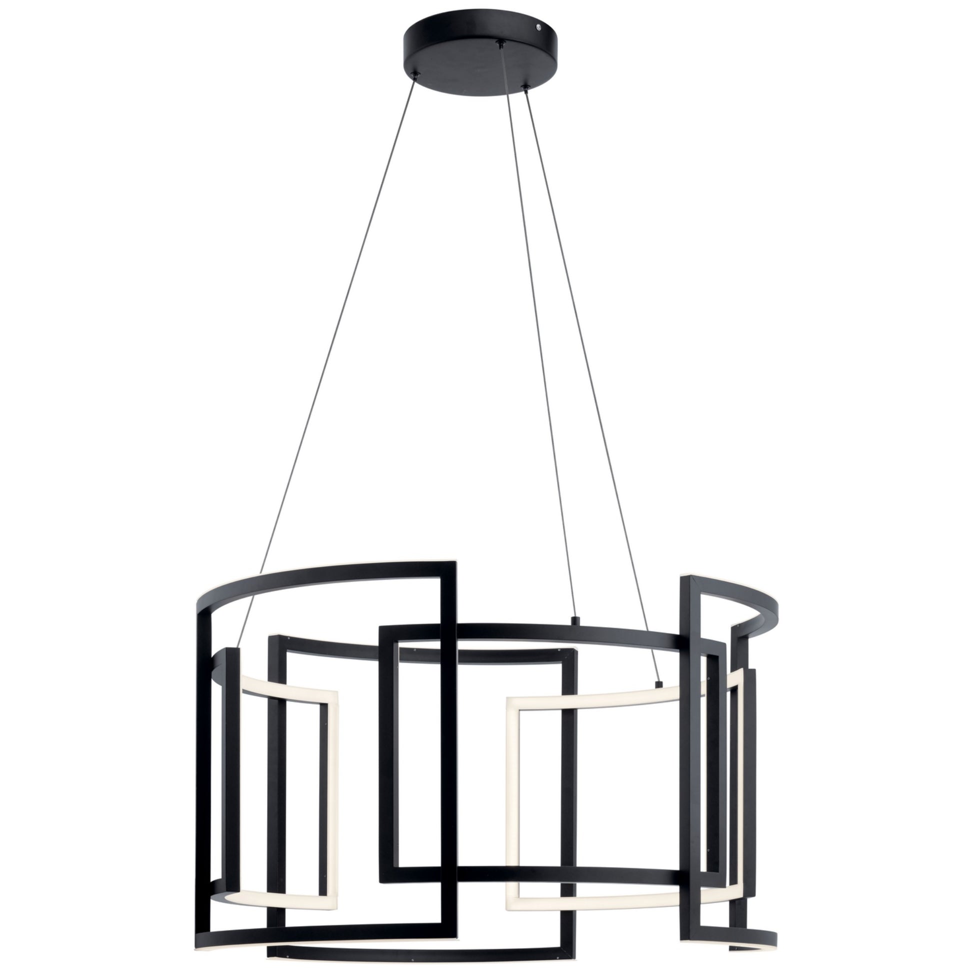 Melko 9-Light LED Round Pendant - Bees Lighting