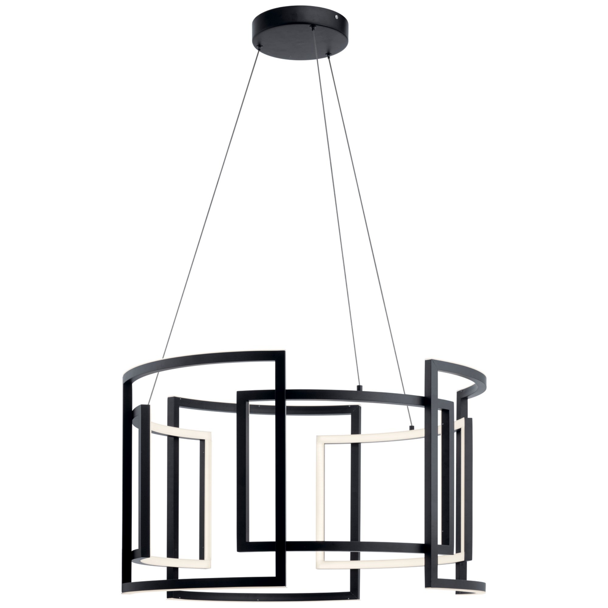 Melko 9-Light LED Round Pendant - Bees Lighting