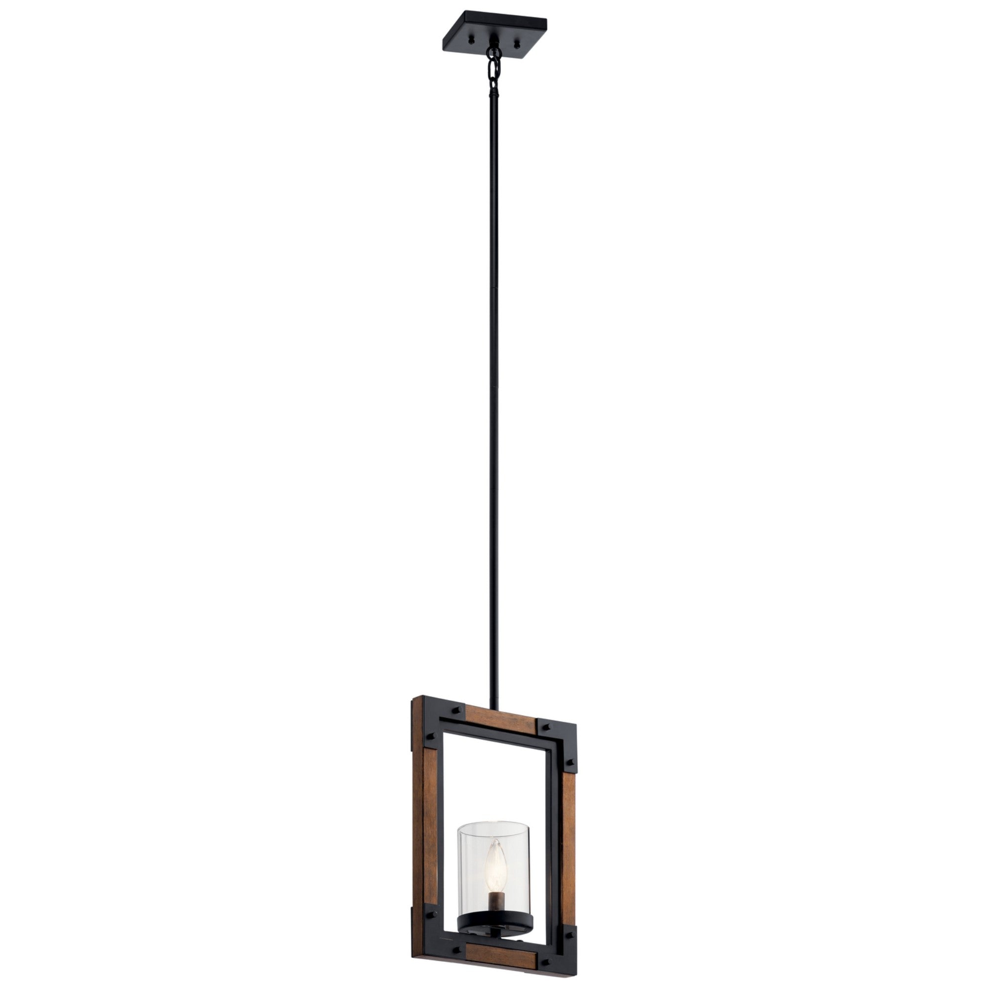 Marimount 11" Mini Pendant, Auburn Stained Finish - Bees Lighting