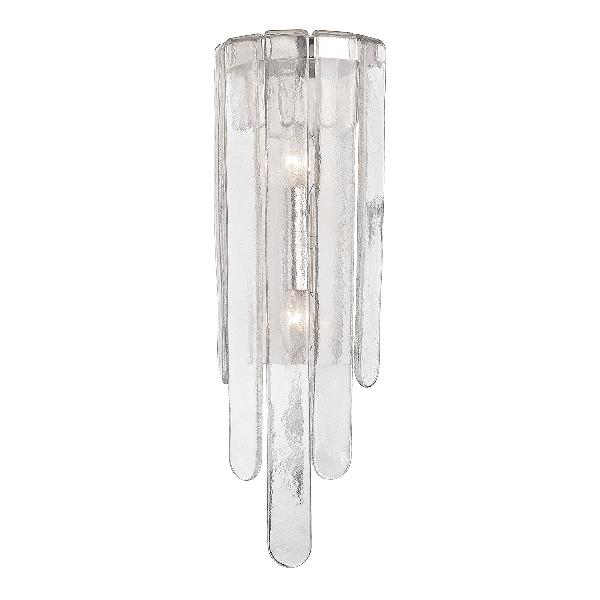 Fenwater 24" 2 Lights Wall Sconce Polished Nickel Finish - Bees Lighting