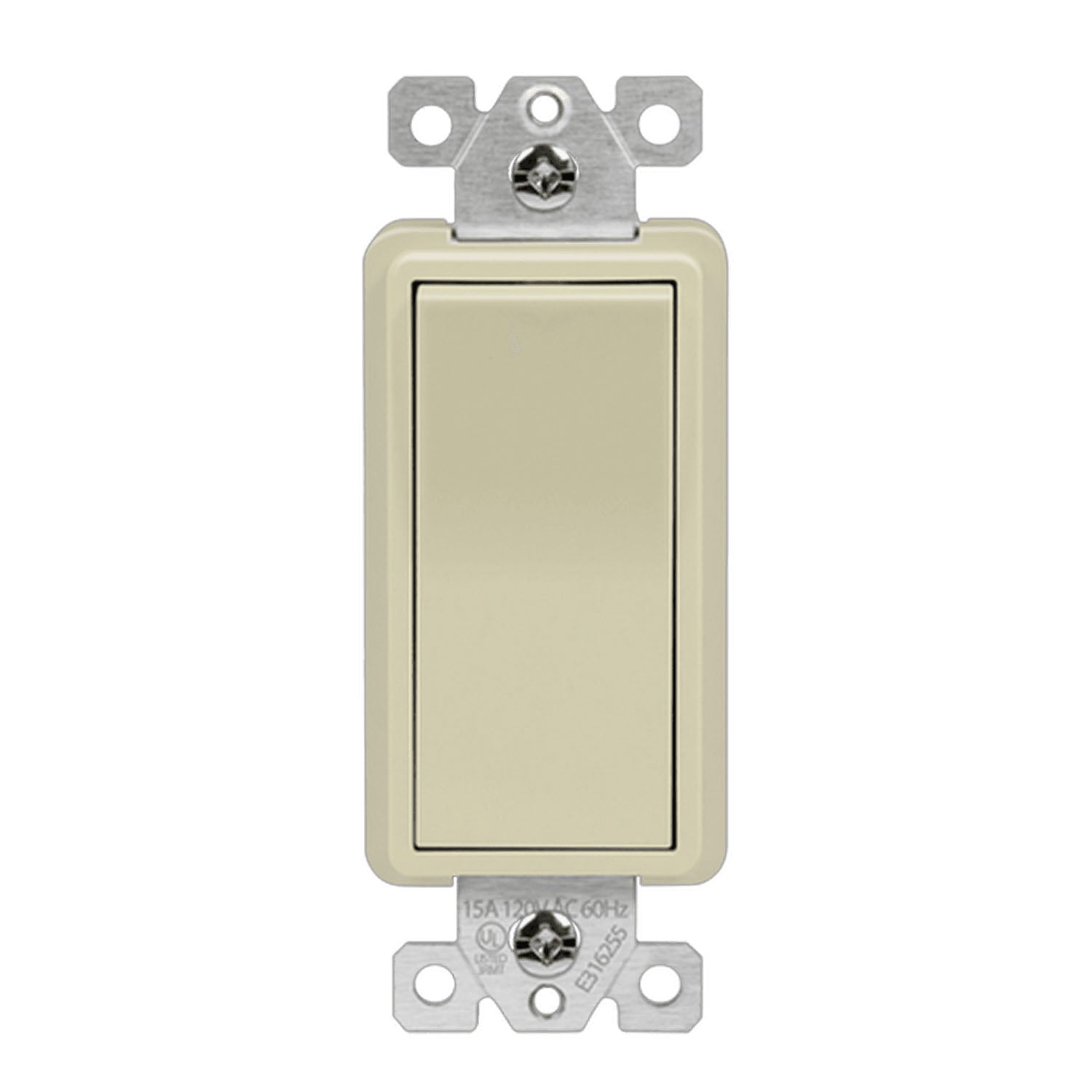 Deco 4-Way 15 Amp Rocker Switch, Ivory - Bees Lighting