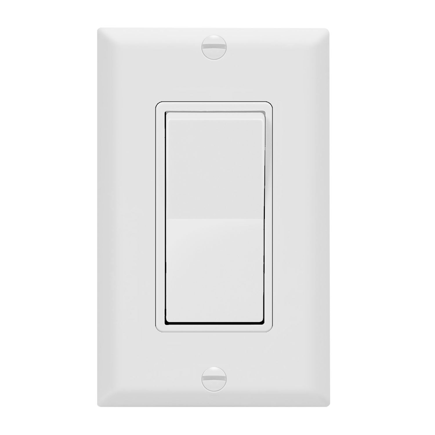 Deco 4-Way 15 Amp Rocker Switch, White - Bees Lighting