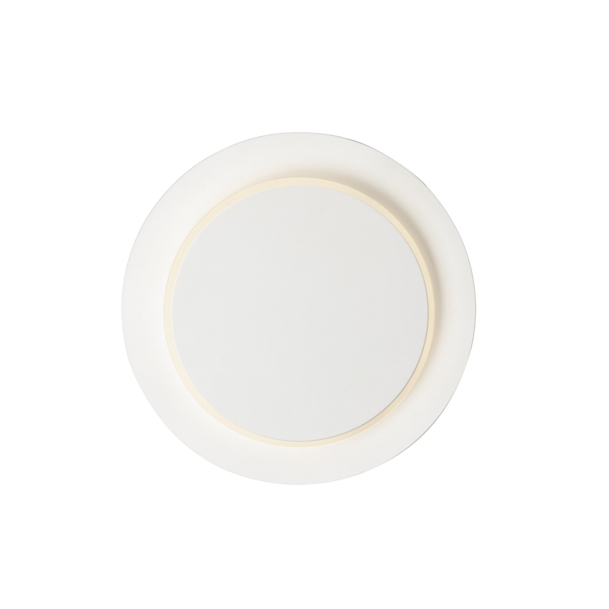 Revolver 10" LED Flush Mount/Wall Sconce, Matte White Finish - Bees Lighting