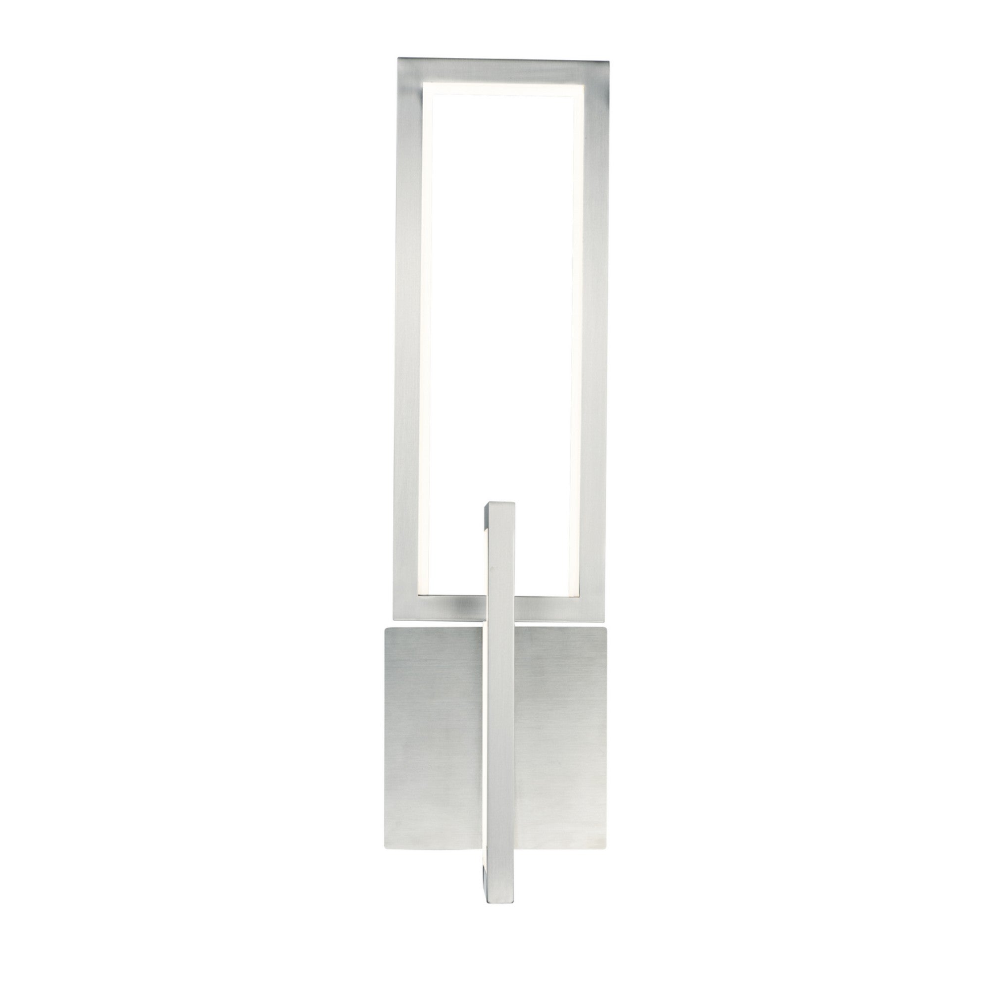 Link 20" LED Wall Sconce, Satin Nickel Finish - Bees Lighting