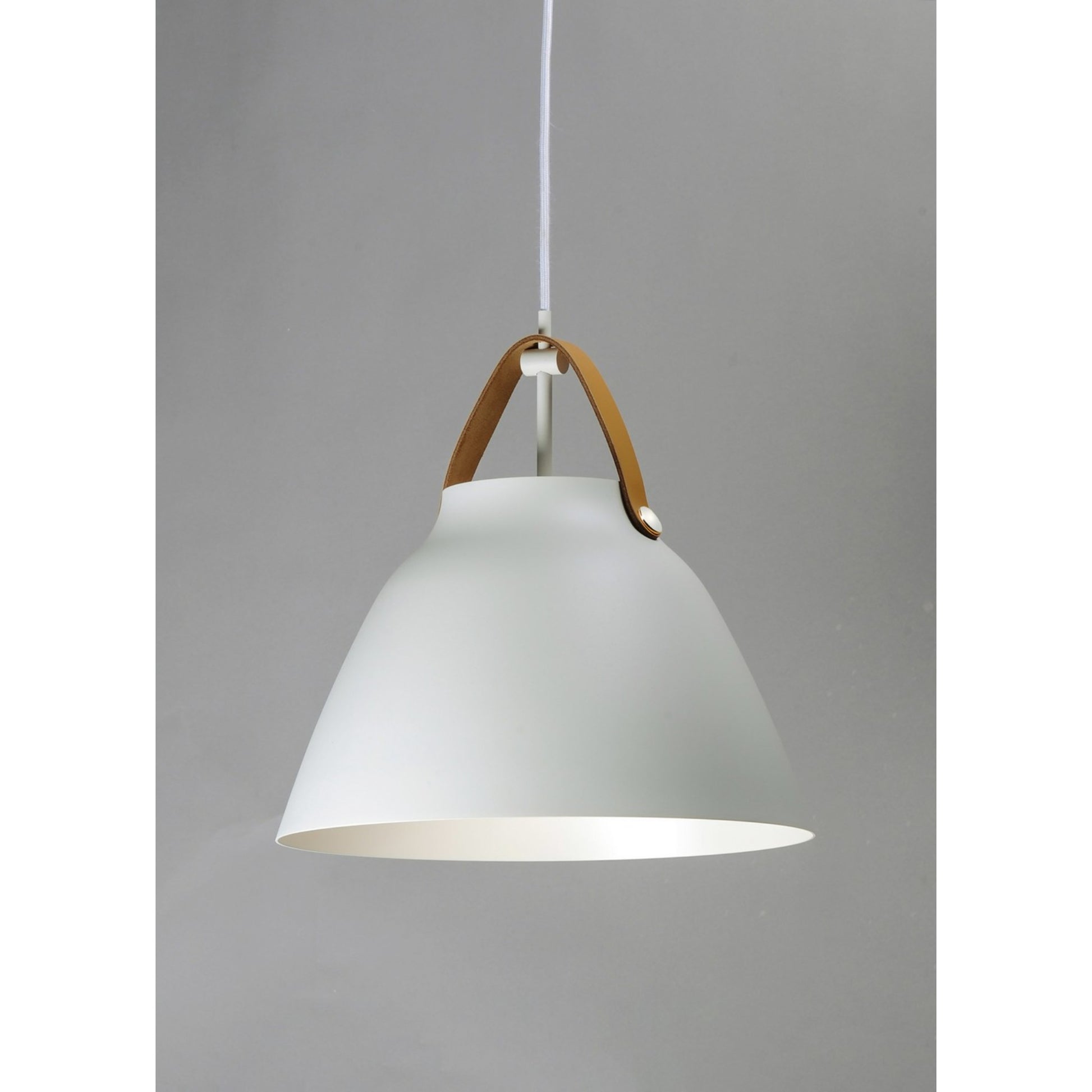 Nordic 20 in. Pendant Light White Finish - Bees Lighting