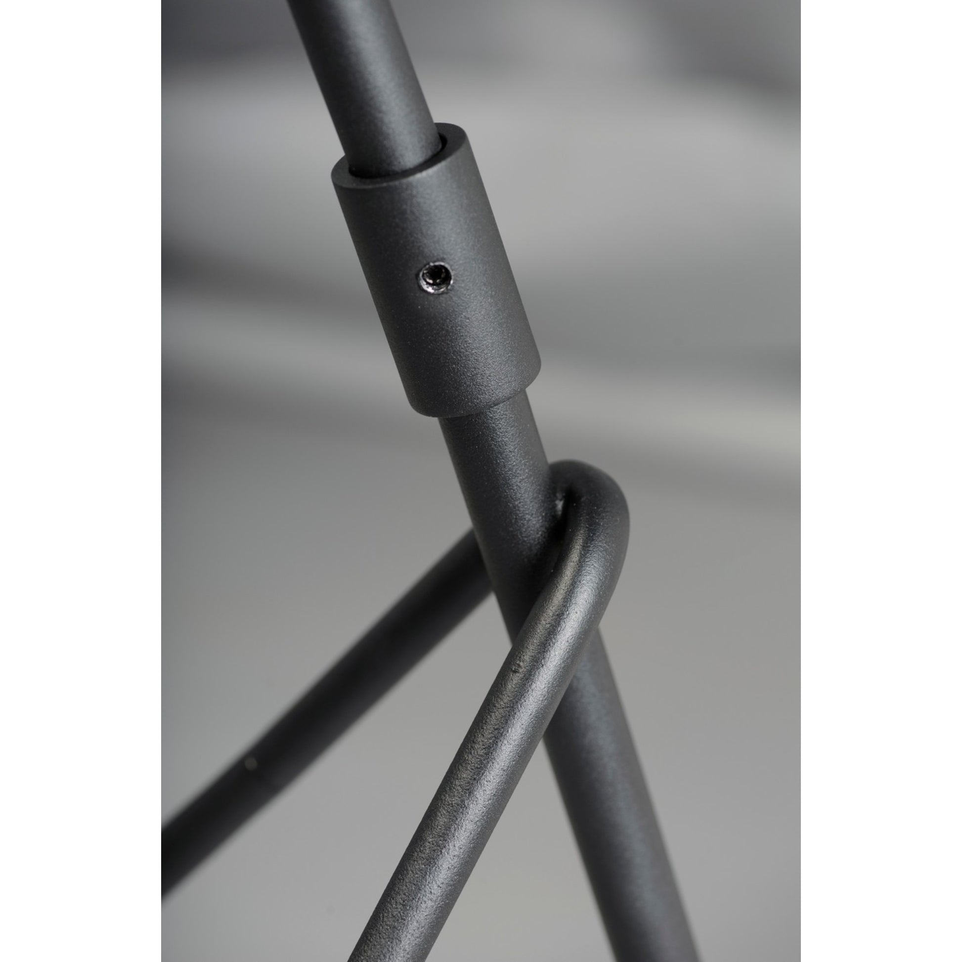 Scan LED Floor Lamp, Black / Satin Brass Finish - Bees Lighting