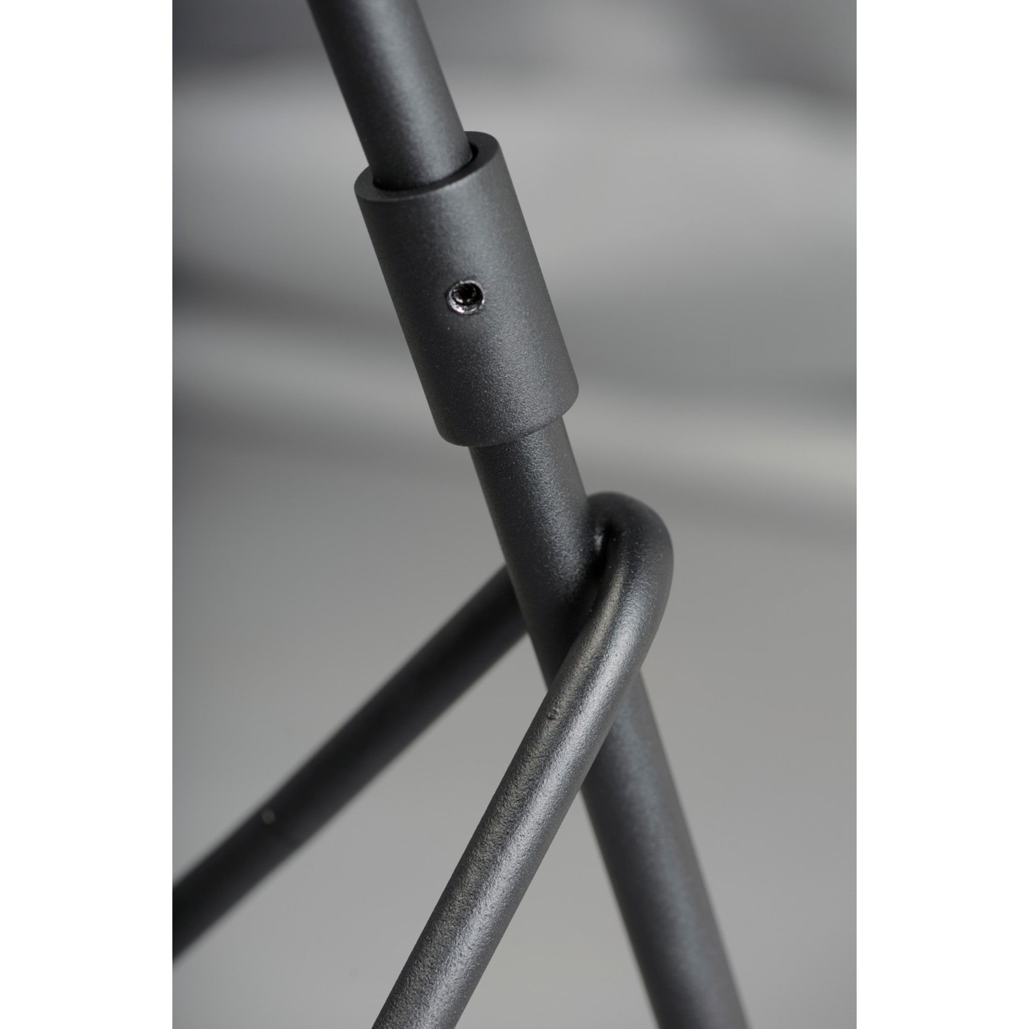 Scan LED Floor Lamp, Black / Satin Brass Finish - Bees Lighting