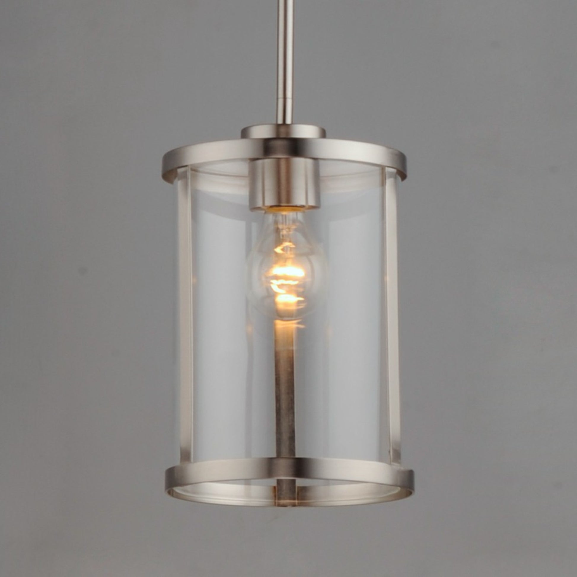 Sentinel 11" Pendant, Satin Nickel Finish - Bees Lighting
