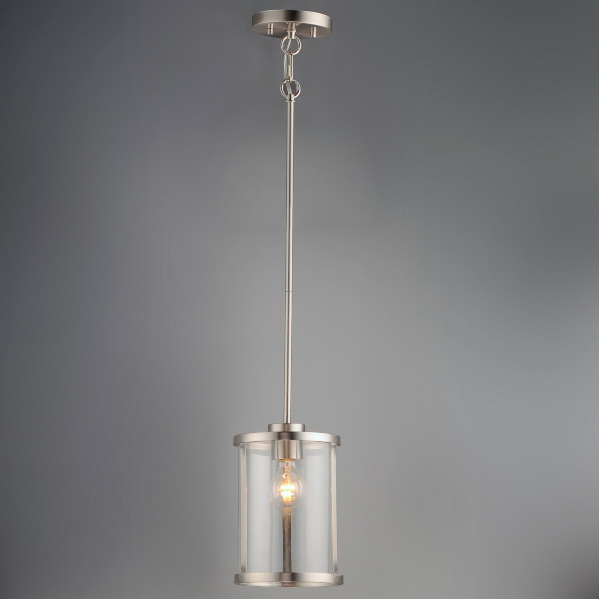 Sentinel 11" Pendant, Satin Nickel Finish - Bees Lighting
