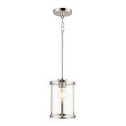 Sentinel 11" Pendant, Satin Nickel Finish - Bees Lighting