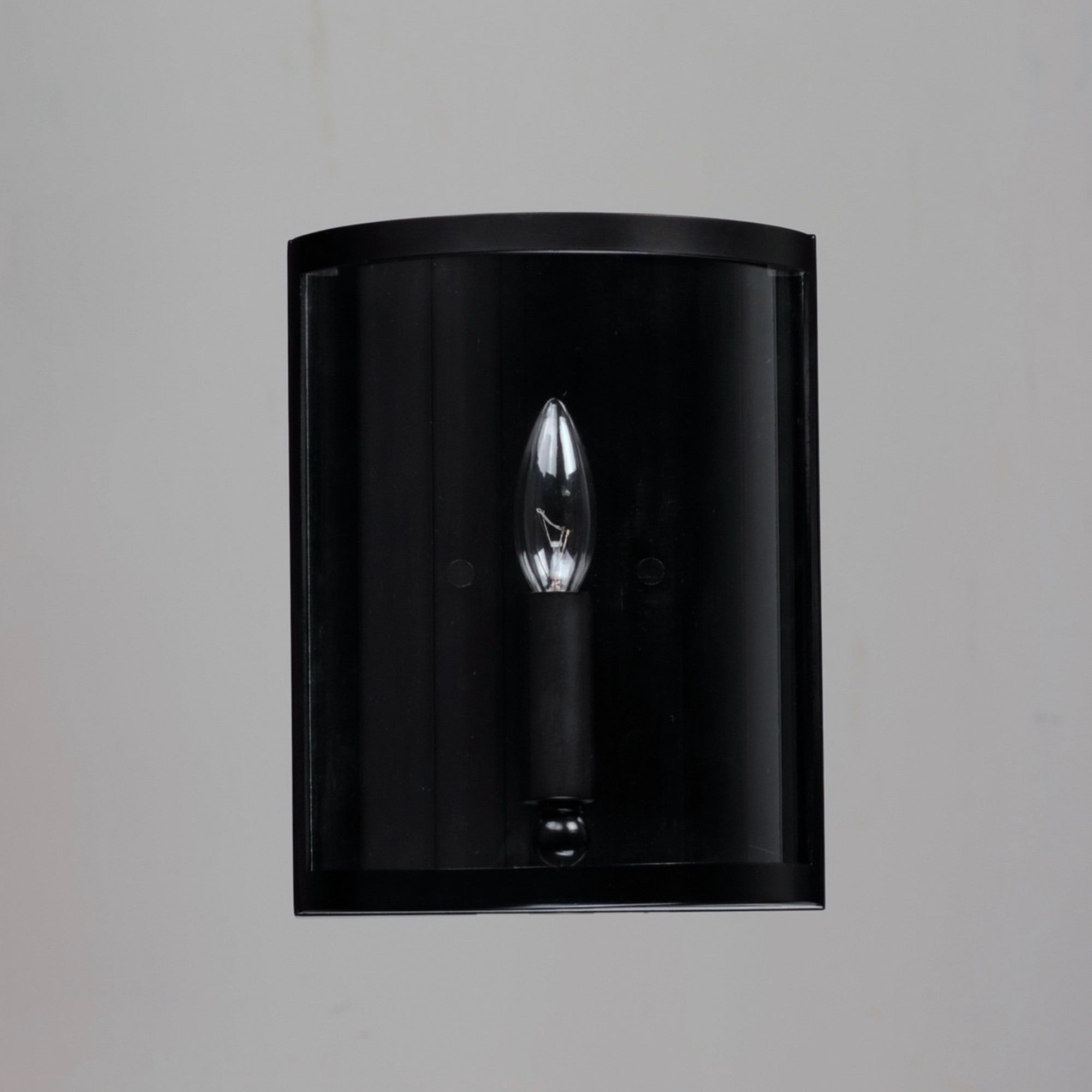 Sentinel 10" Wall Sconce, Black Finish - Bees Lighting