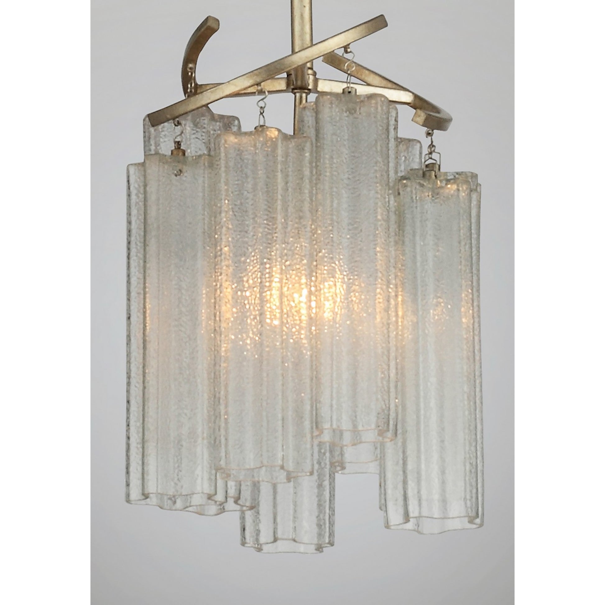 Victoria 14" Pendant, Golden Silver Finish - Bees Lighting