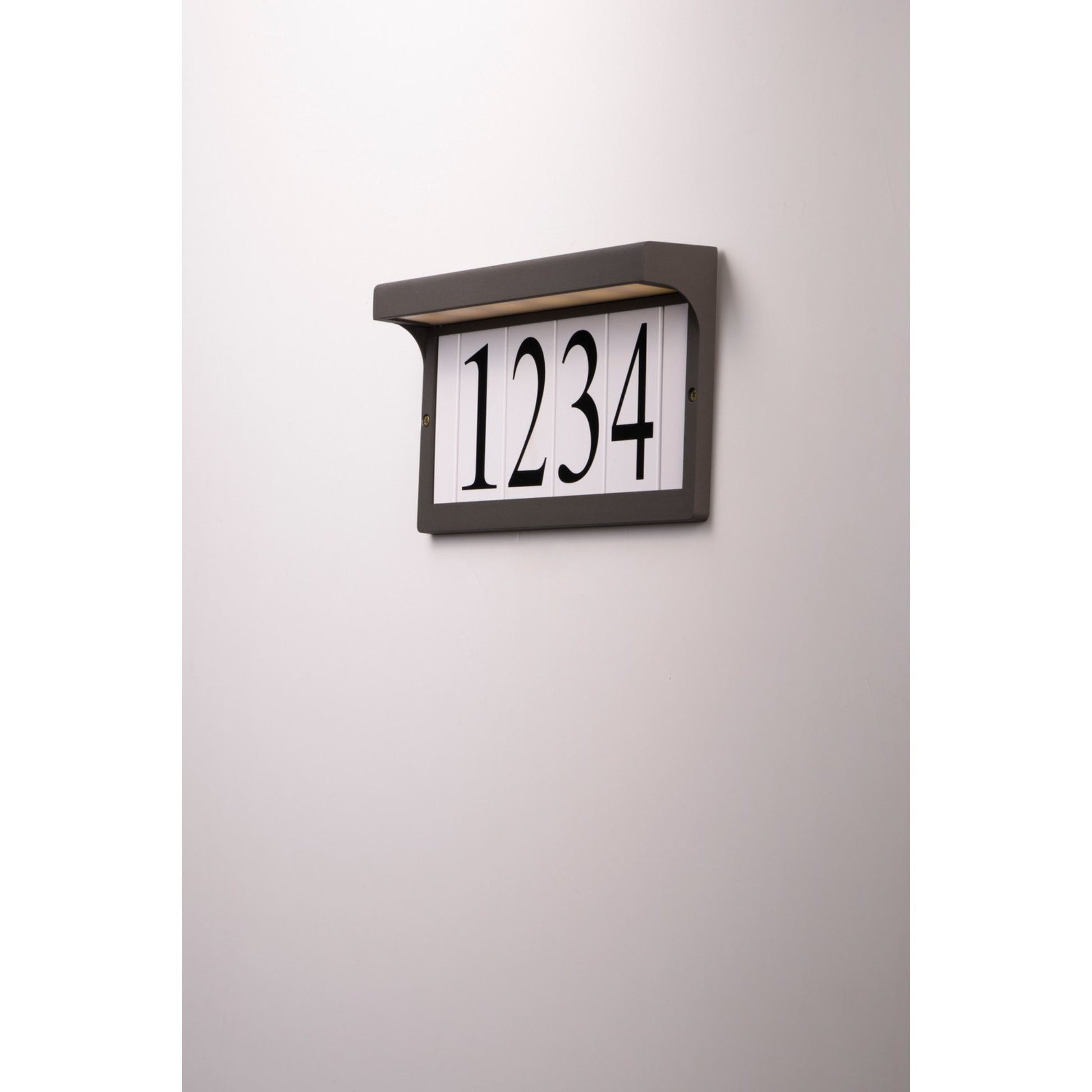 Address 13" LED Lights frame 160 Lumens 3000K Bronze Finish - Bees Lighting