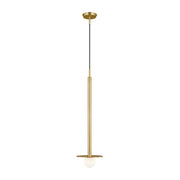 Nodes Tall Pendant, Burnished Brass Finish - Bees Lighting