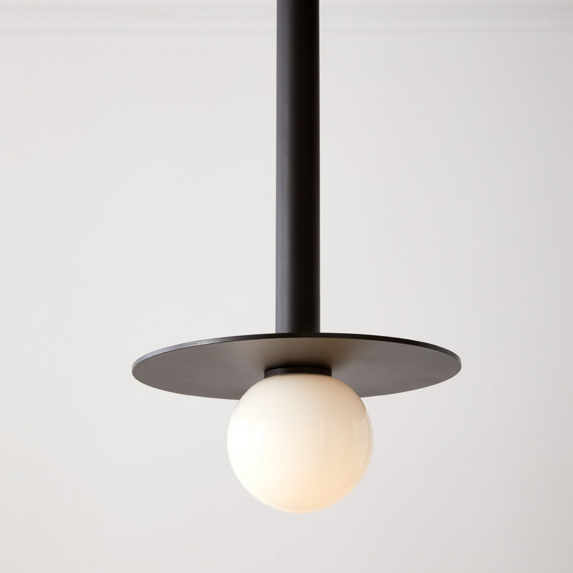 Nodes Tall Pendant, Midnight Black Finish - Bees Lighting