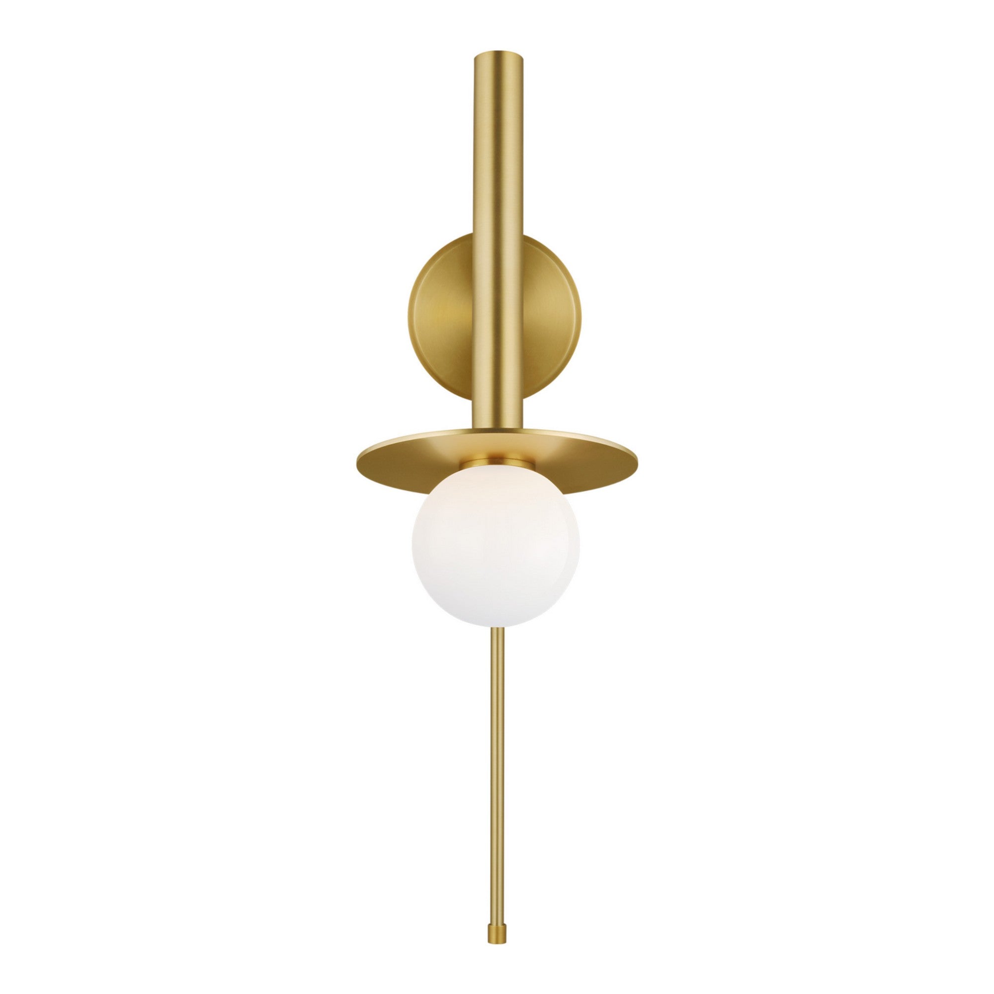 Nodes 24" Pivot Sconce, Burnished Brass Finish - Bees Lighting