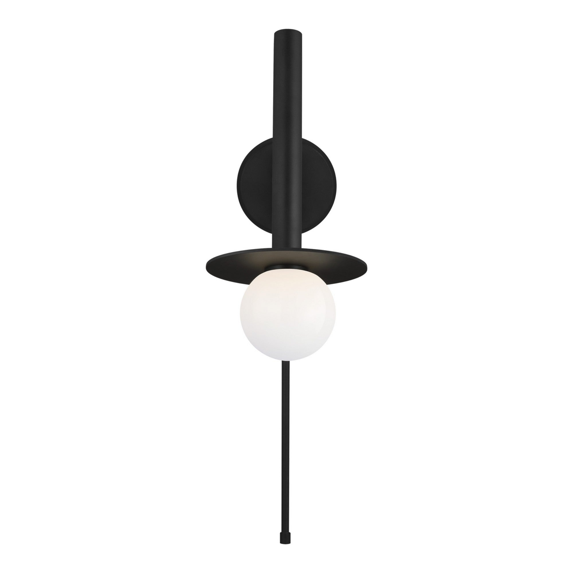 Nodes 24" Pivot Sconce, Midnight Black Finish - Bees Lighting