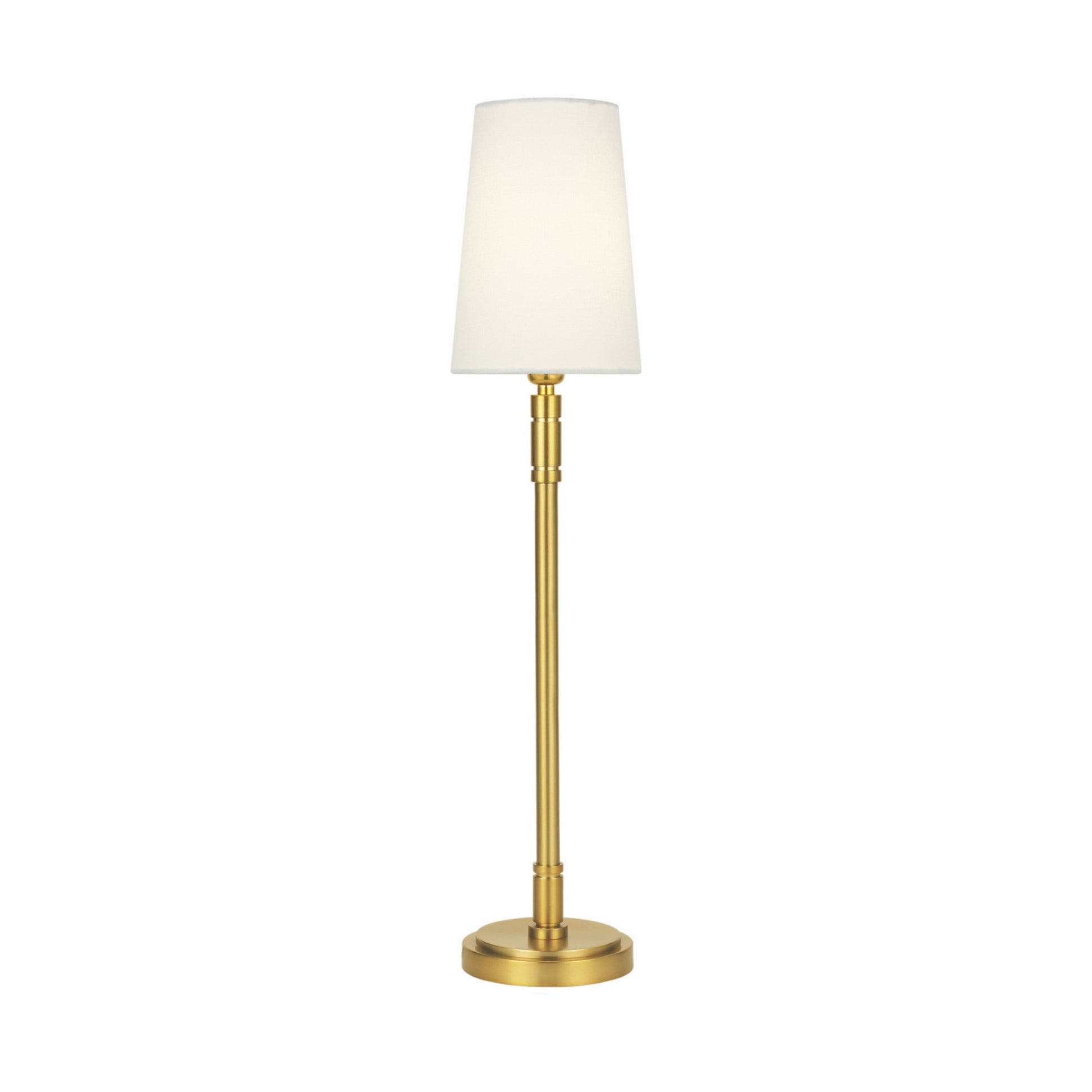 Beckham Classic Buffet Lamp, Burnished Brass Finish - Bees Lighting