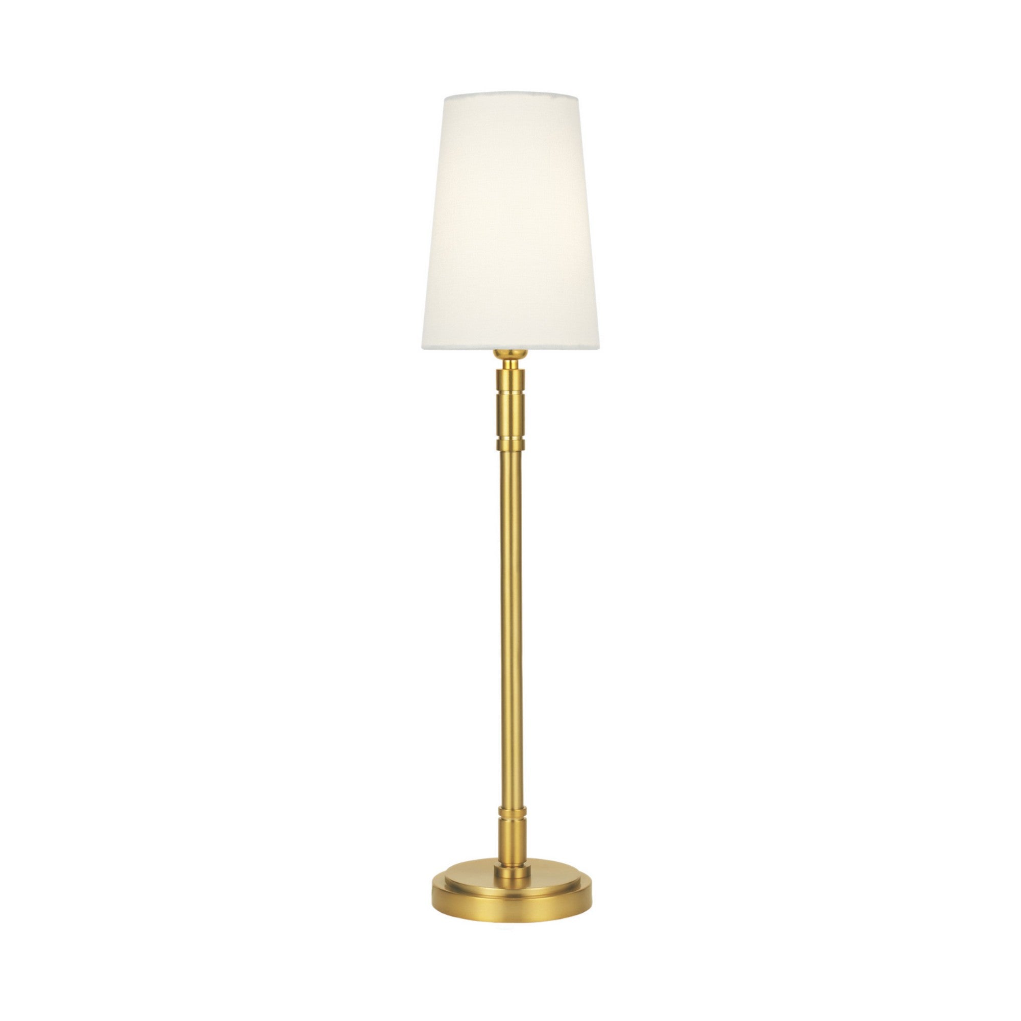Beckham Classic Buffet Lamp, Burnished Brass Finish - Bees Lighting
