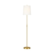 Beckham Classic Floor Lamp, Burnished Brass Finish - Bees Lighting